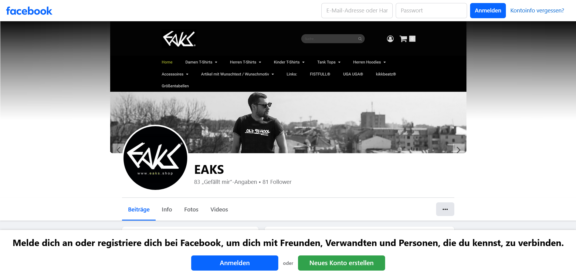 EAKS on Facebook