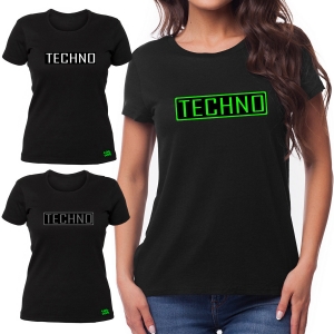 kikkbeatz-Damen-T-Shirt-Techno