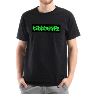 kikkbeatz-Herren-T-Shirt-Logo-Green--Grey--White